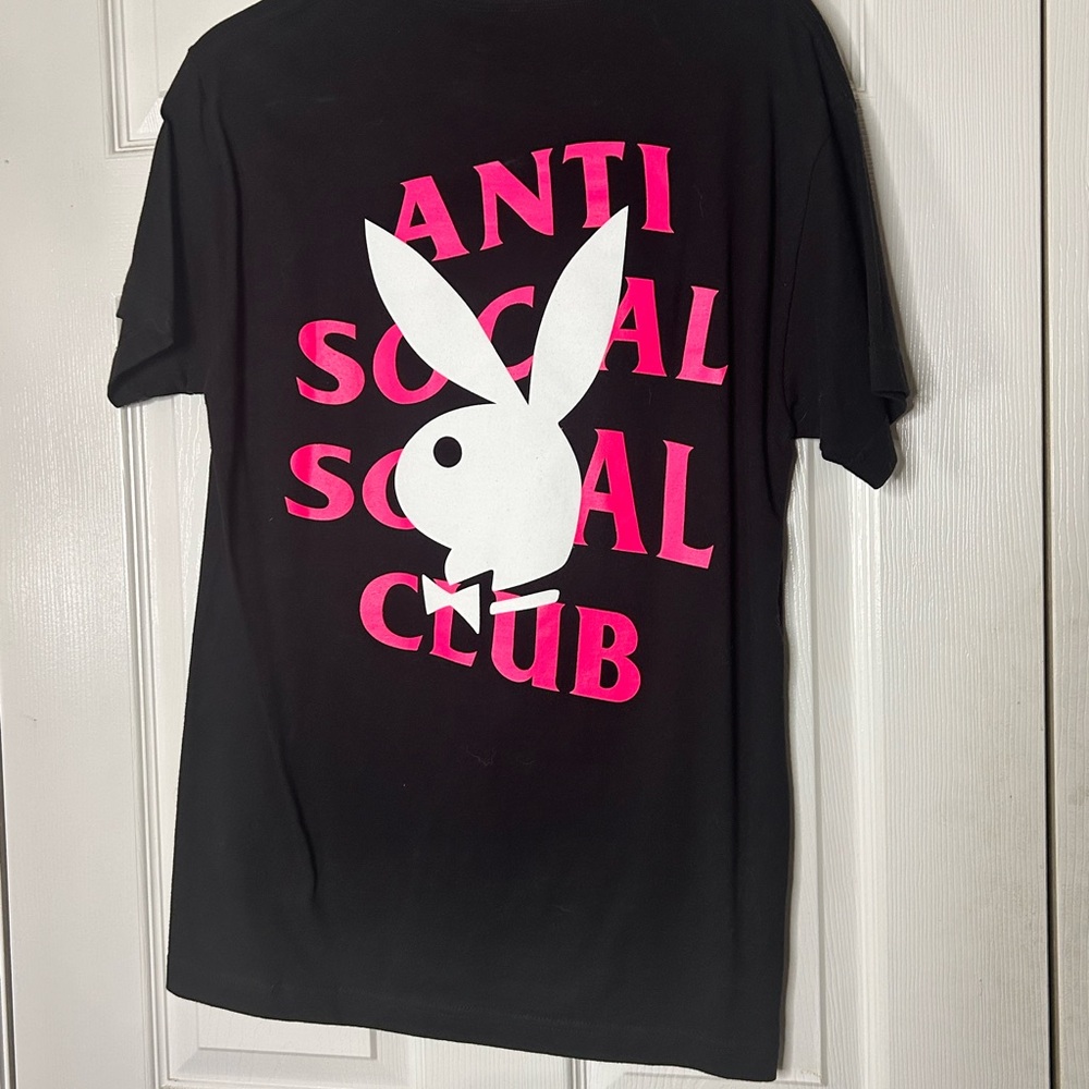 Unisex Anti Social Social Club Black T-Shirt